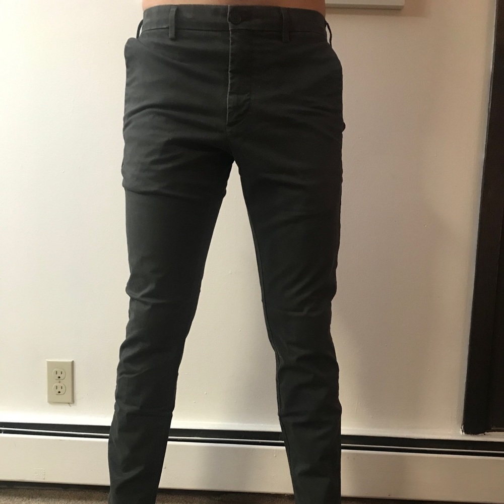 Green Uniqlo Pants